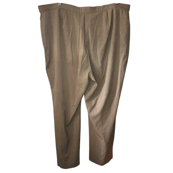 East 5th Secretly Slender Tan Pants Plus Size 22W - Picture 2 of 8